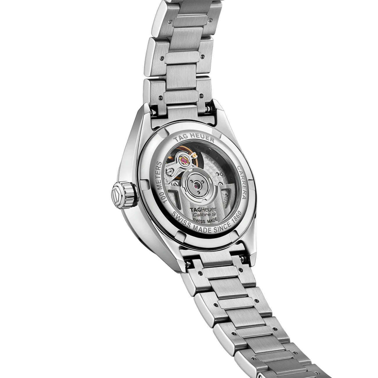 TAG Heuer Carrera Calibre 9 Diamond Bezel Mother-of-Pearl – 29mm