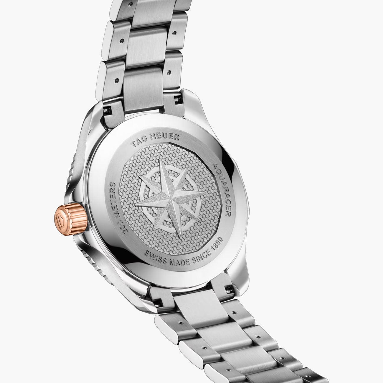 TAG Heuer Aquaracer Professional 200 Rose Two-Tone Solargraph - 40mm