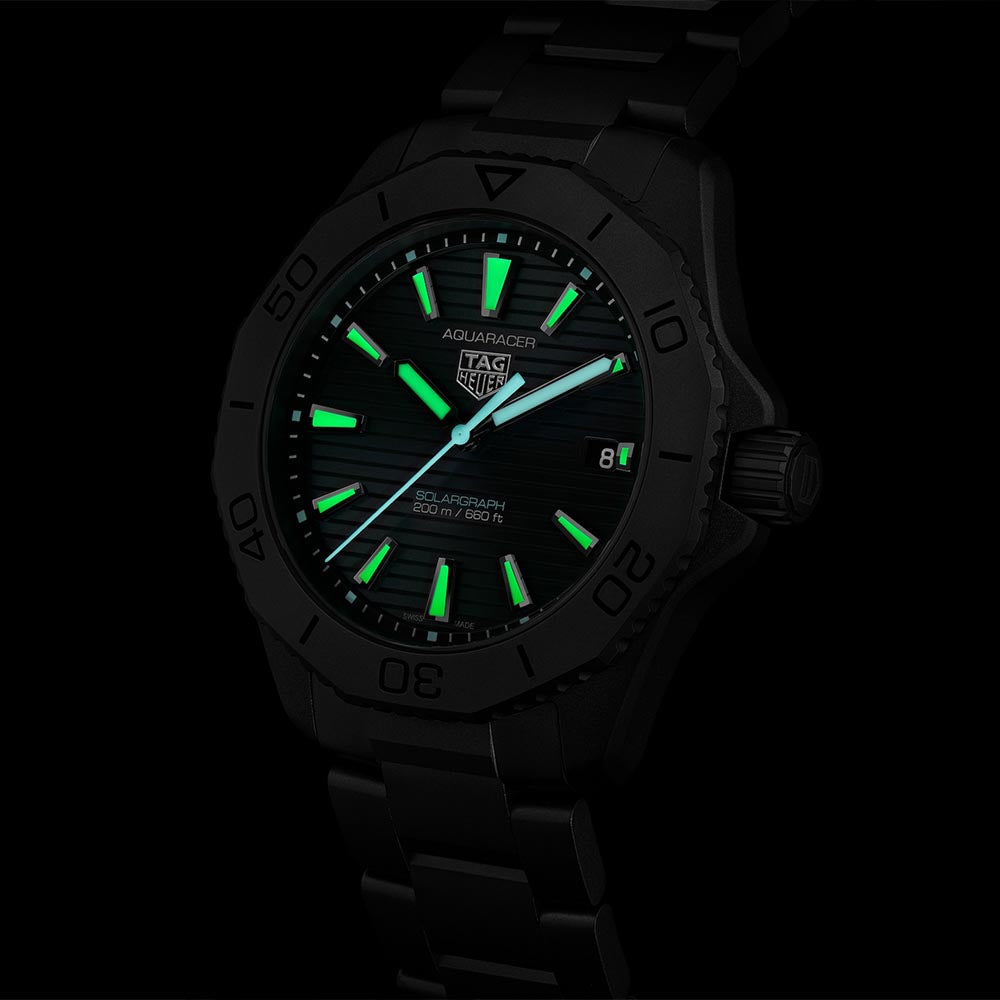 TAG Heuer Aquaracer Professional 200 Titanium Solargraph - 40mm