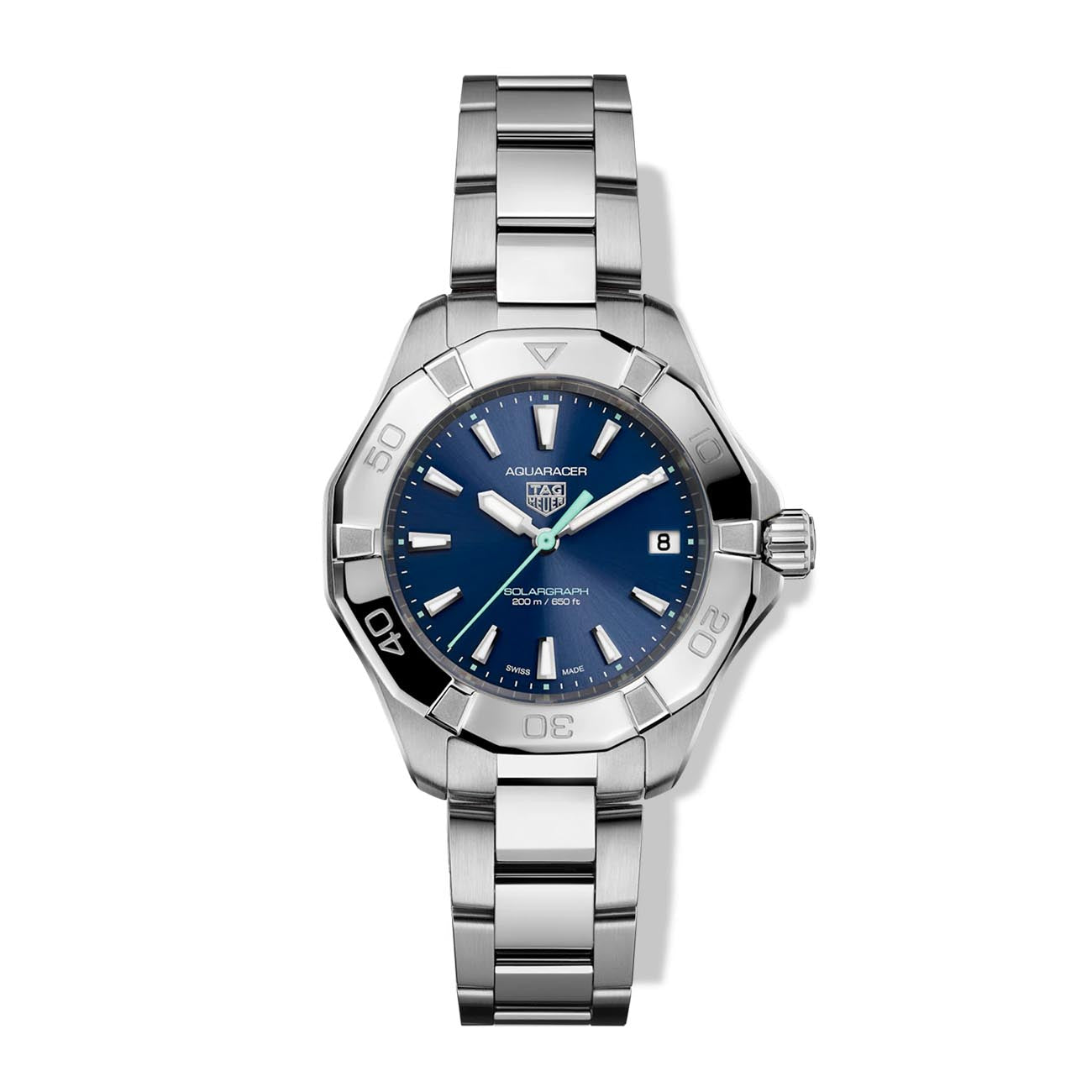 TAG Heuer Aquaracer Solargraph 200 Blue Dial - 34mm