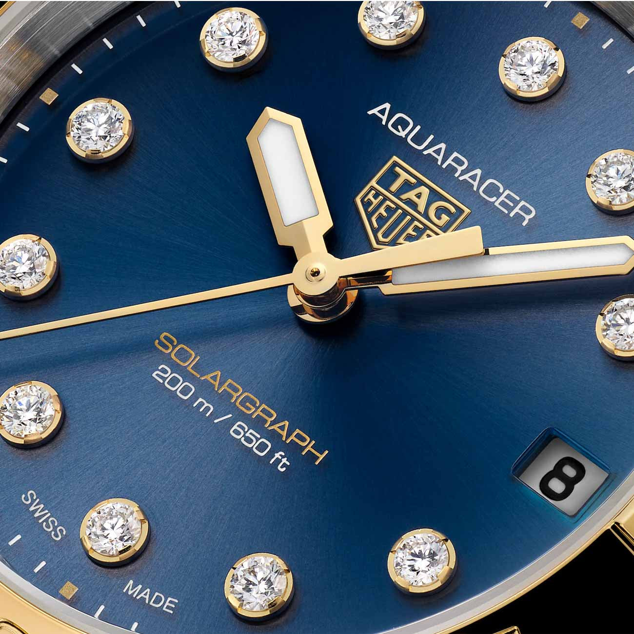 Tag Heuer Aquaracer Professional 200 Solargraph Blue Dial - 34mm
