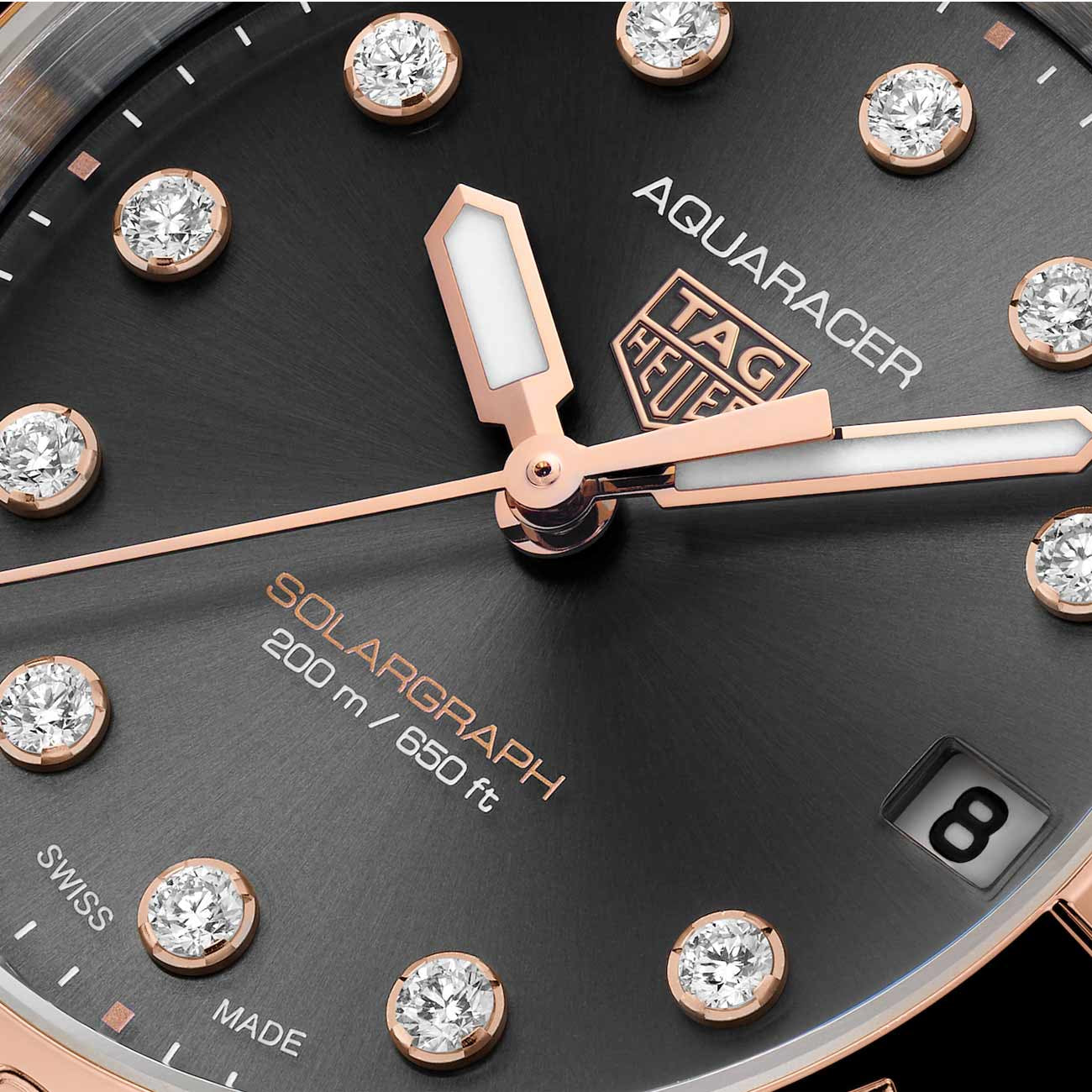 Tag Heuer Aquaracer Professional 200 Solargraph Black Dial - 34mm