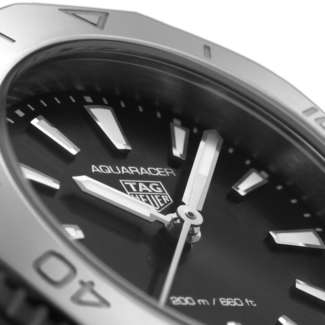 TAG Heuer Ladies Aquaracer Quartz Black Dial - 30mm