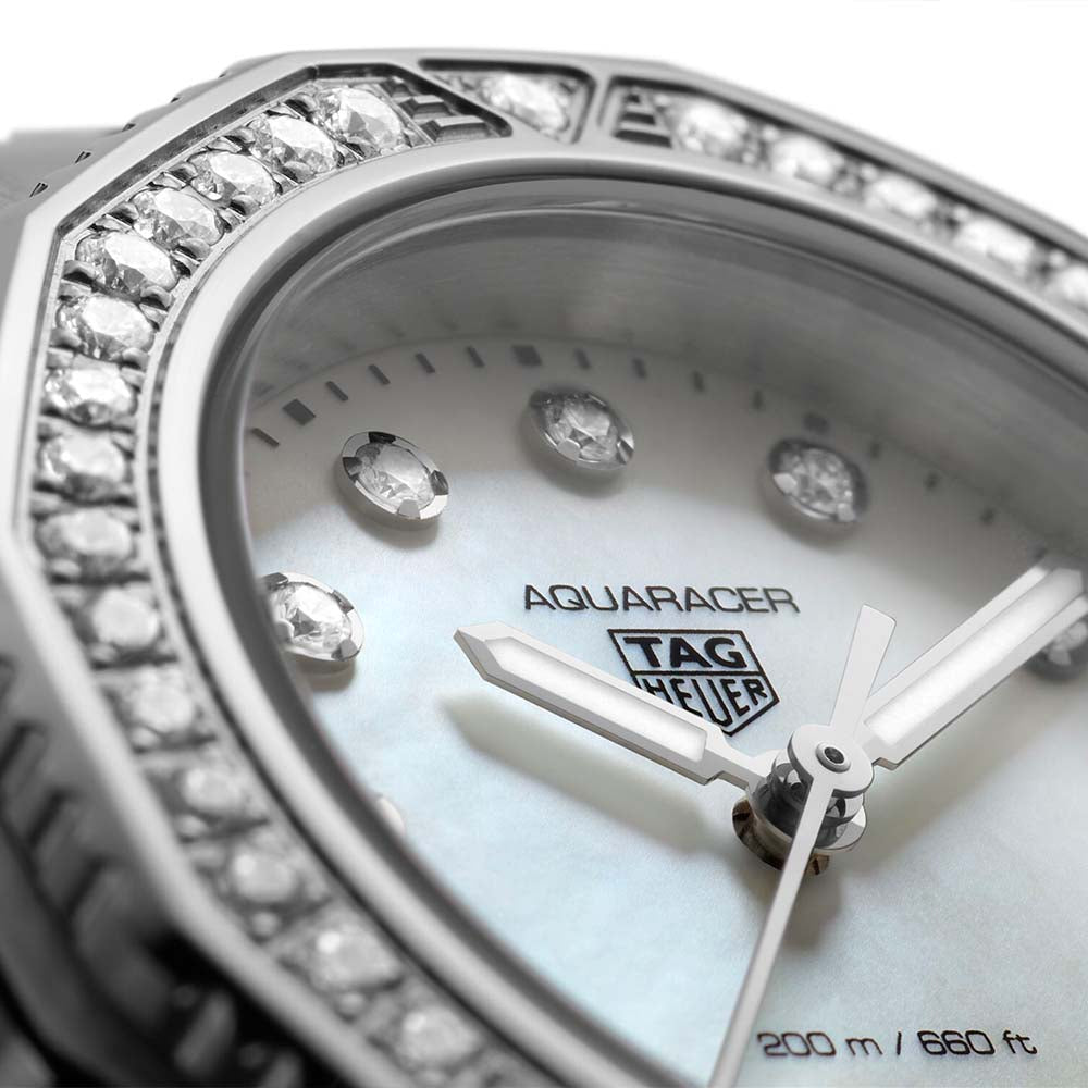 TAG Heuer Ladies Aquaracer Diamond Bezel - 30mm