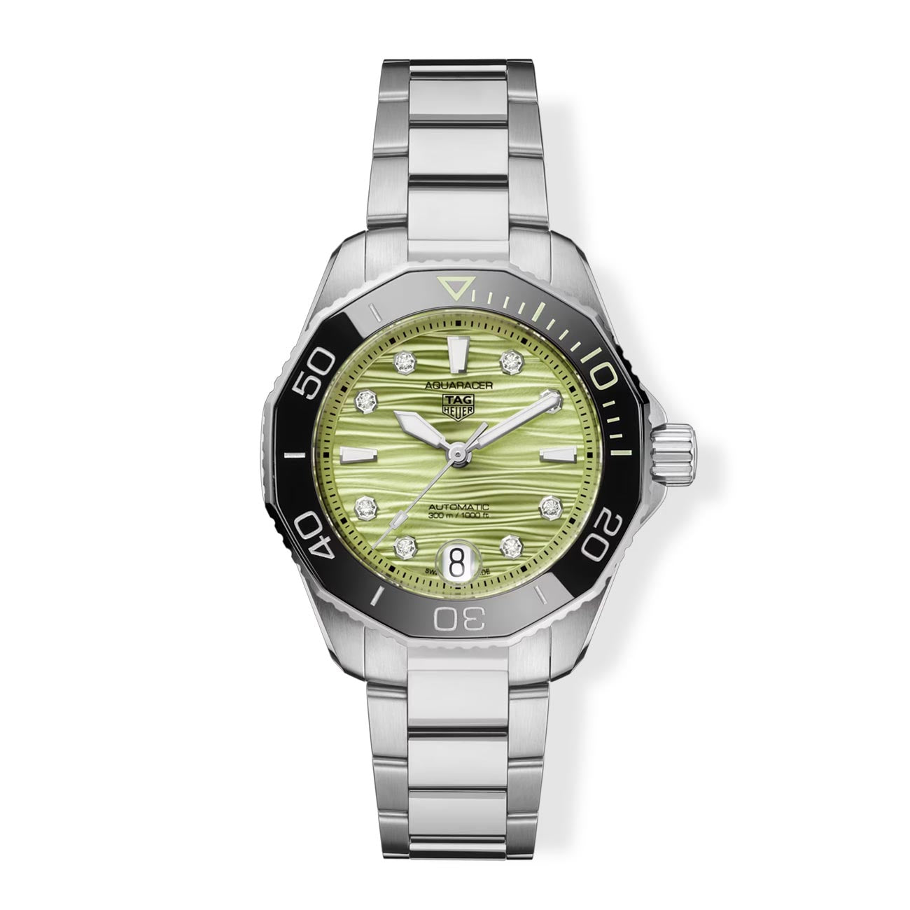 Tag Heuer Aquaracer Professional 300 Date Green Dial - 36mm