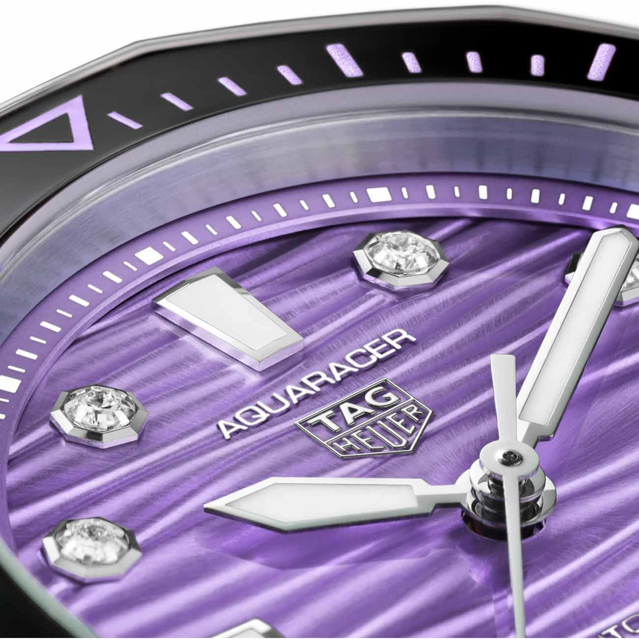 Tag Heuer Aquaracer Professional 300 Date Purple Dial - 36mm