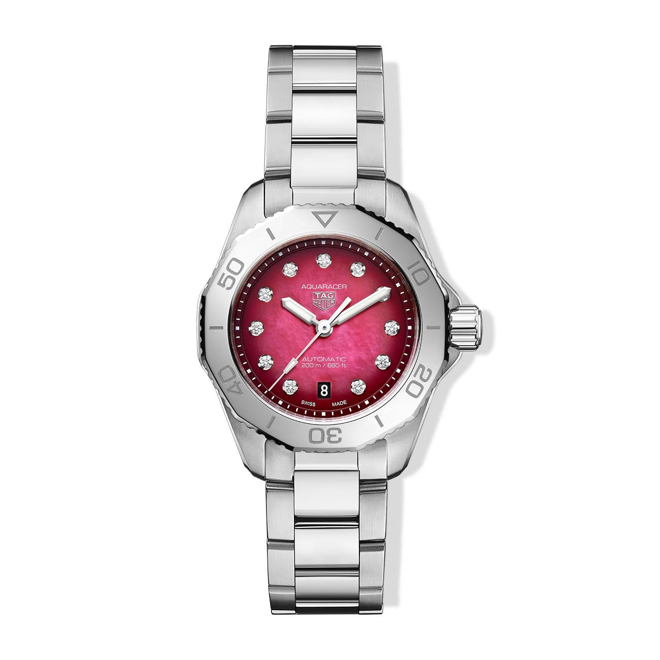 TAG Heuer Aquaracer Professional Ruby Red Mother of Pearl - 30mm