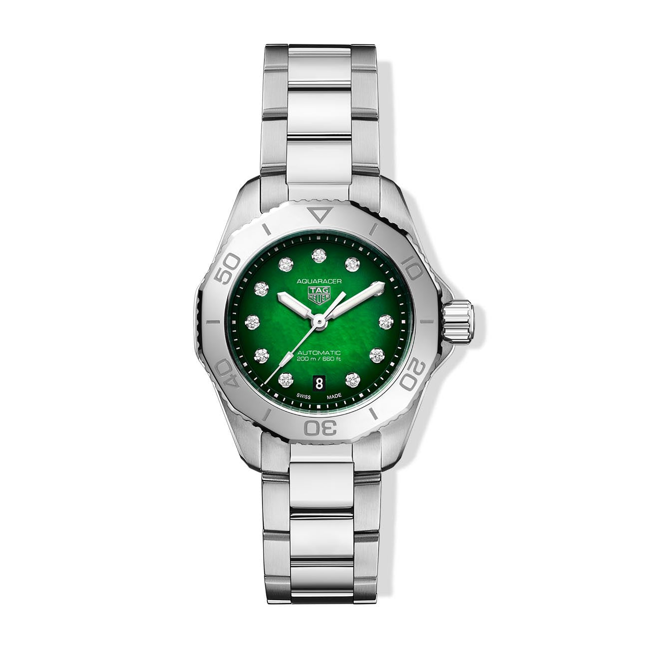 TAG Heuer Aquaracer Professional Forest Green Mother of Pearl - 30mm