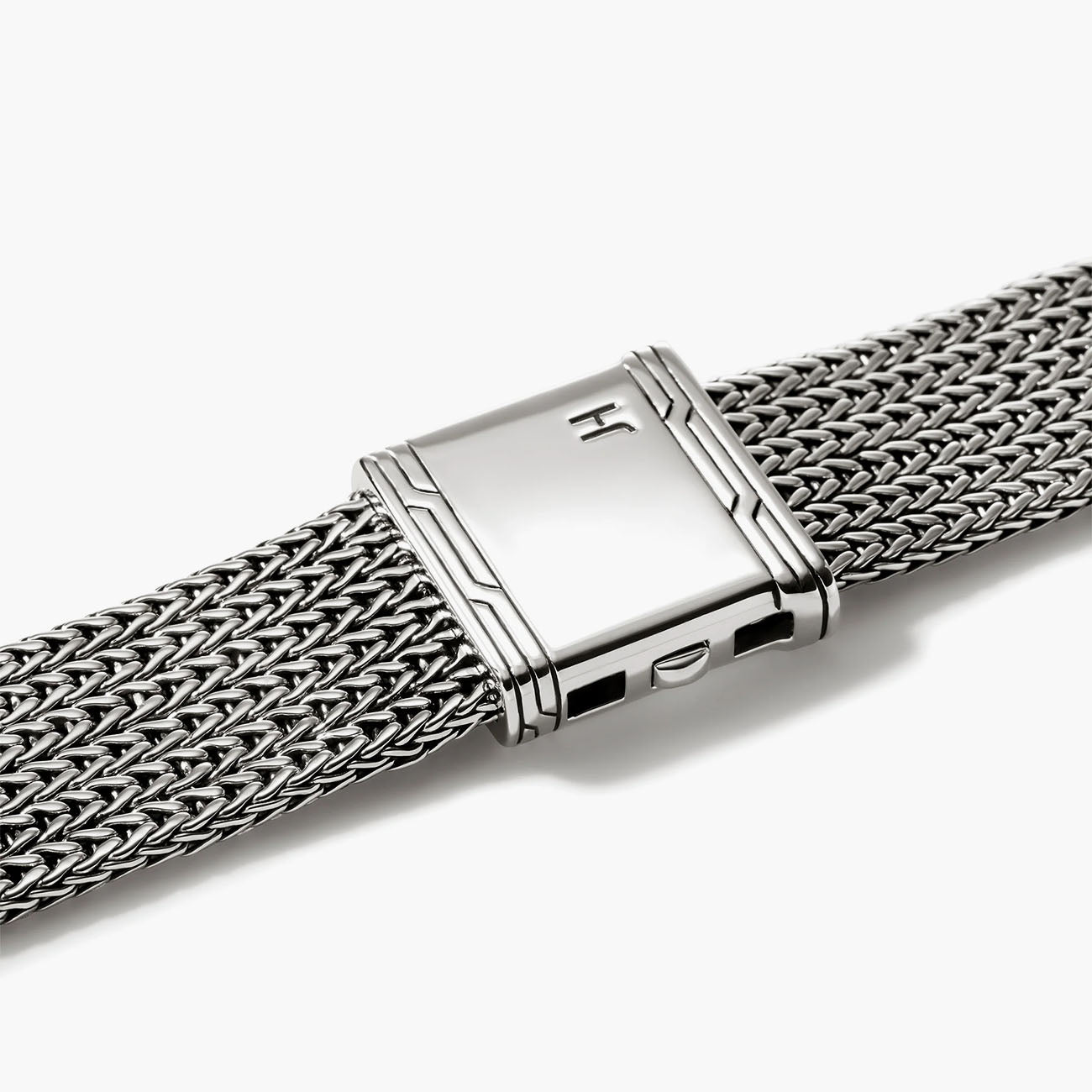 John Hardy Apple Watch® Silver Diamond Bracelet - 18mm