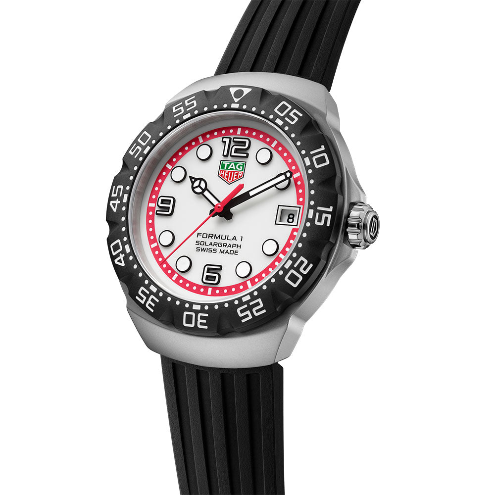 TAG Heuer Formula 1 38mm Black Rubber Strap