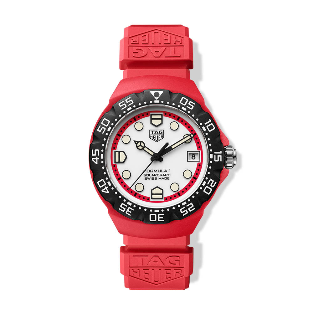 TAG Heuer Formula 1 38mm Watch in Red Polylight