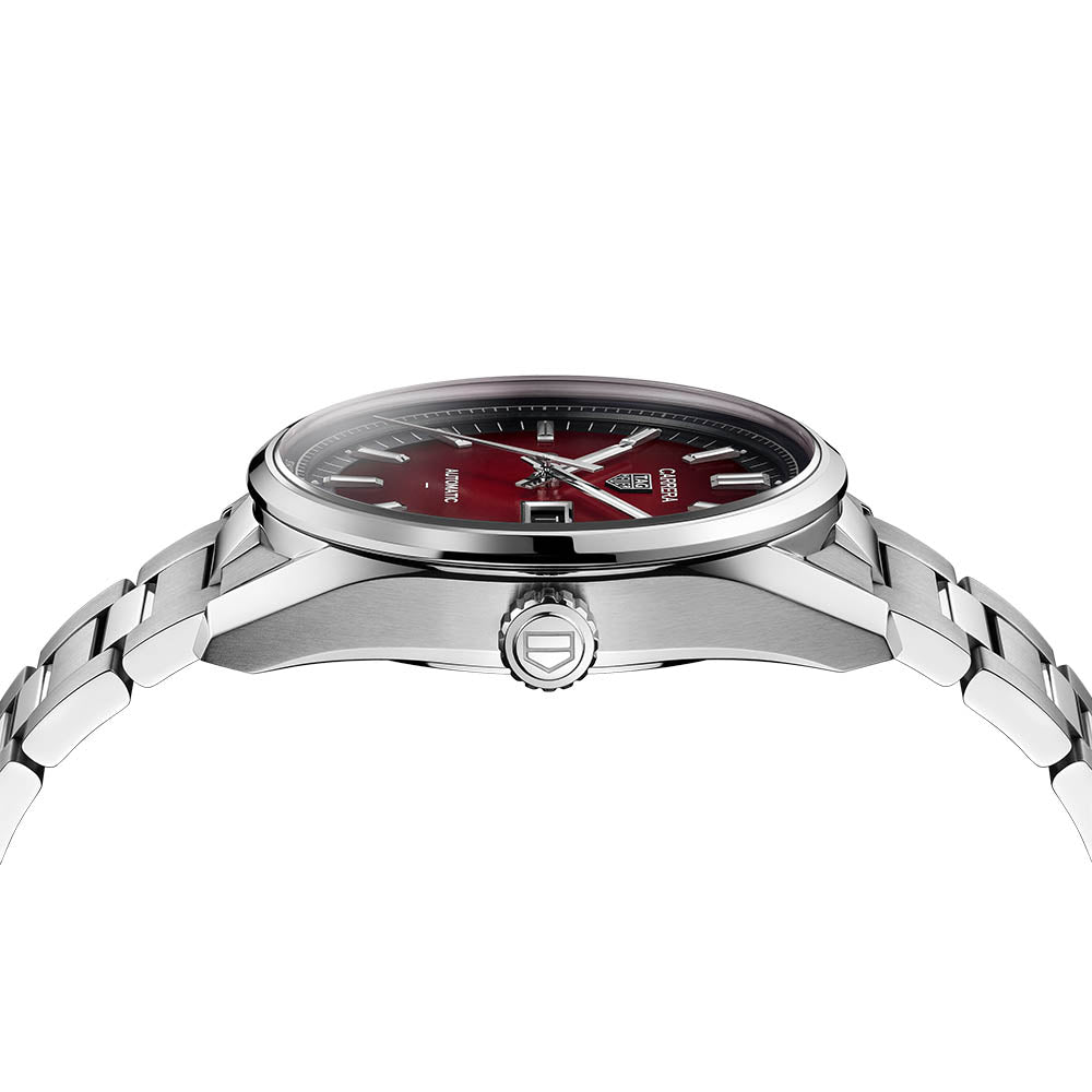 TAG Heuer Carrera Day-Date Smokey Red Dial