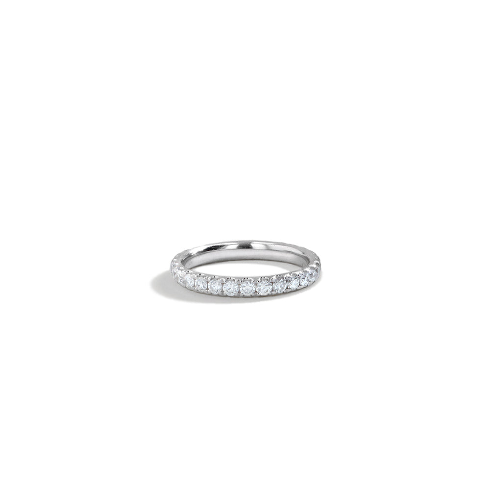 1 ctw Round Diamond Eternity Ring in Platinum