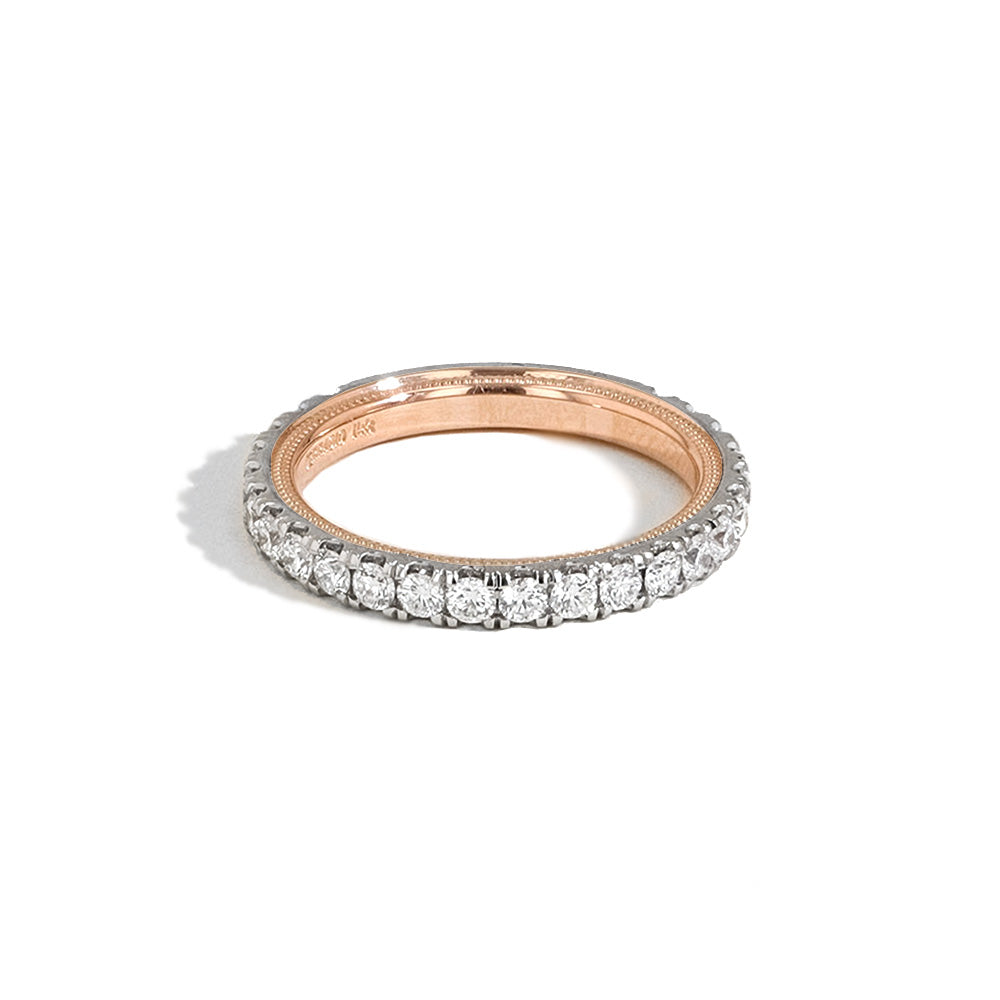 Verragio Tradition Two Tone Diamond Wedding Ring