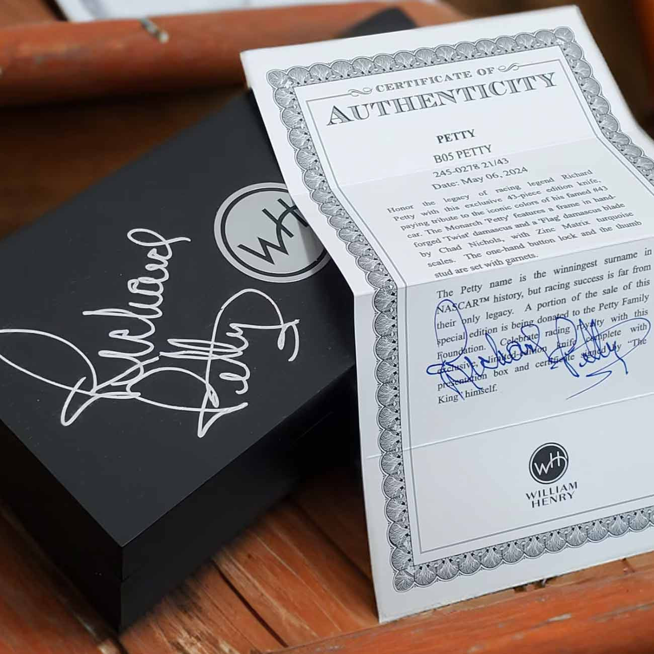 William Henry Spearpoint 'Petty' Turquoise Pocket Knife