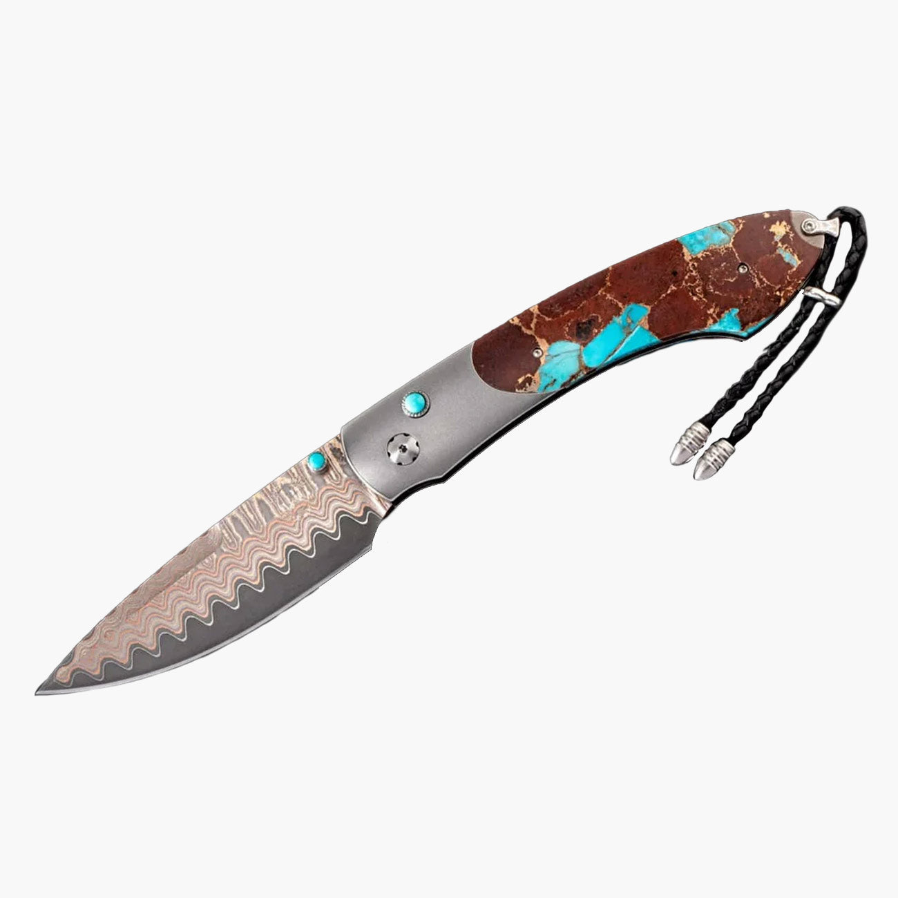 William Henry Spearpoint Hot Lava Pocket Knife