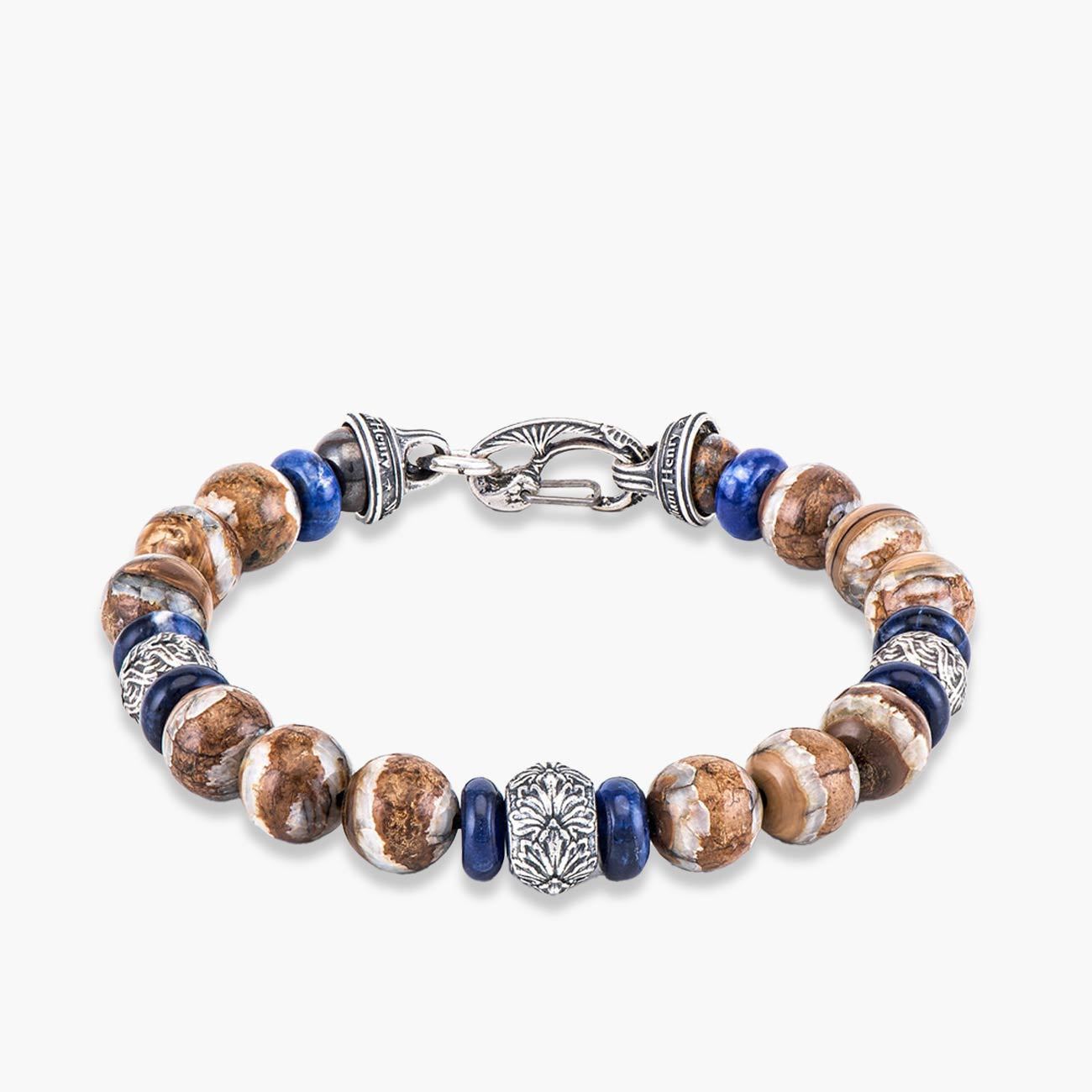 William Henry Boots and Denim Mammoth Tooth Beaded Bracelet