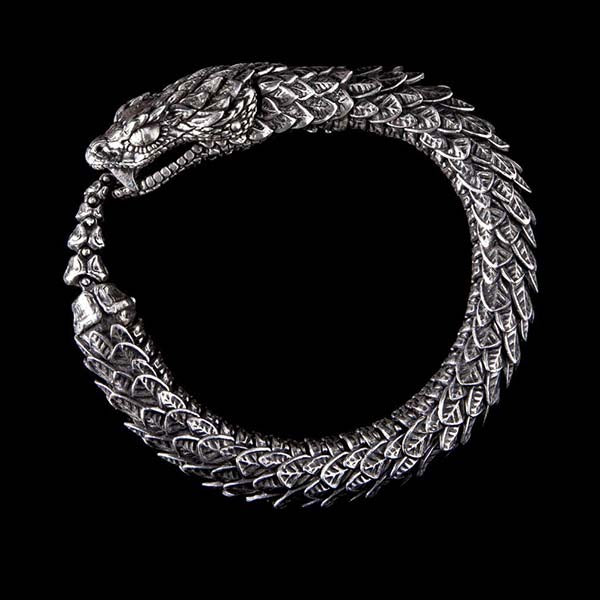 William Henry Ouroboros Snake Bracelet
