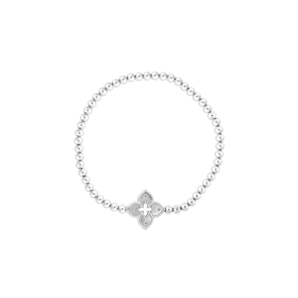 Roberto Coin Venetian Princess Flower Stretch Bracelet