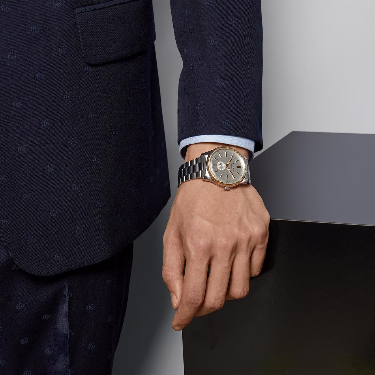 Gucci G-Timeless 40mm Two-Tone Automatic Watch