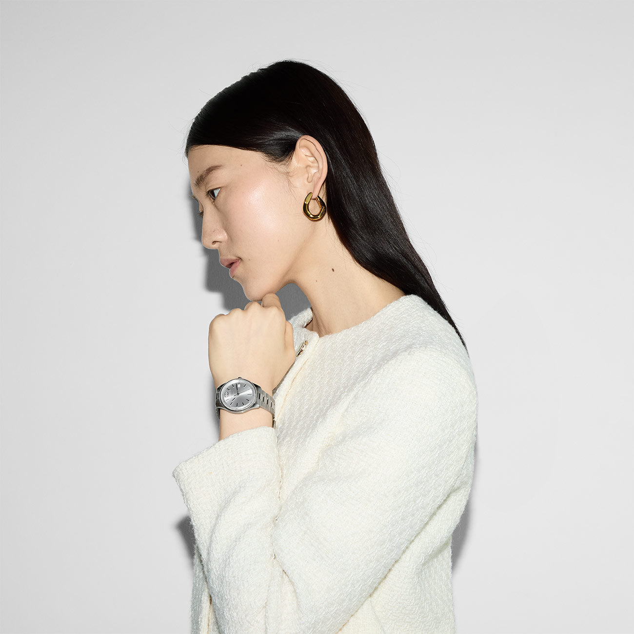 Gucci G-Timeless Grey Dial Stainless Steel Watch - 38mm