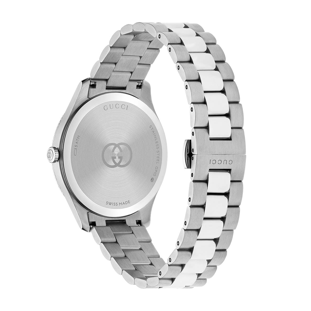 Gucci G-Timeless Grey Dial Stainless Steel Watch - 38mm