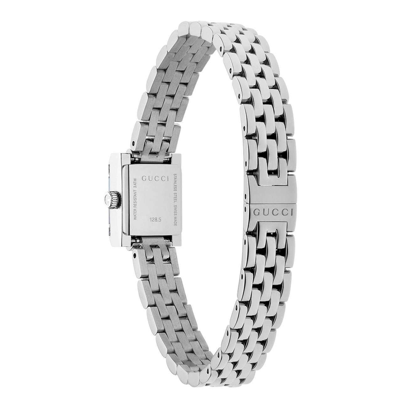 Gucci G-Frame Pink Dial Square Ladies' Watch