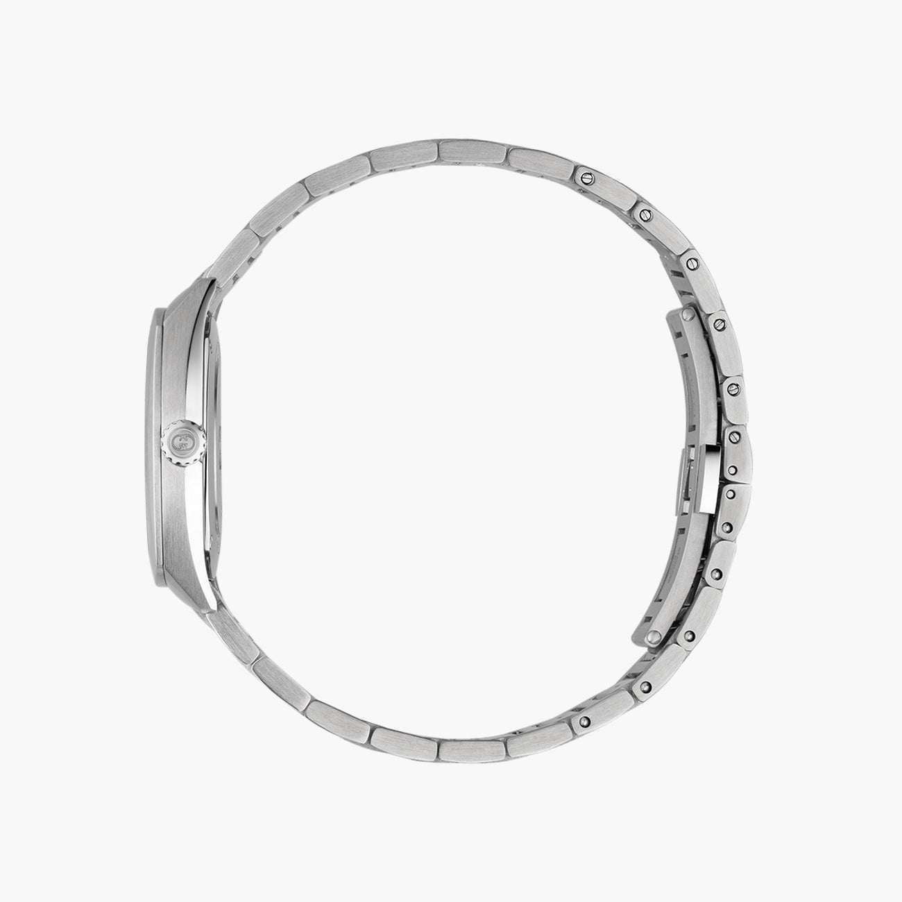 Gucci Interlocking G Pink Diamond Dial Quartz Watch with Steel Bracelet - 29mm