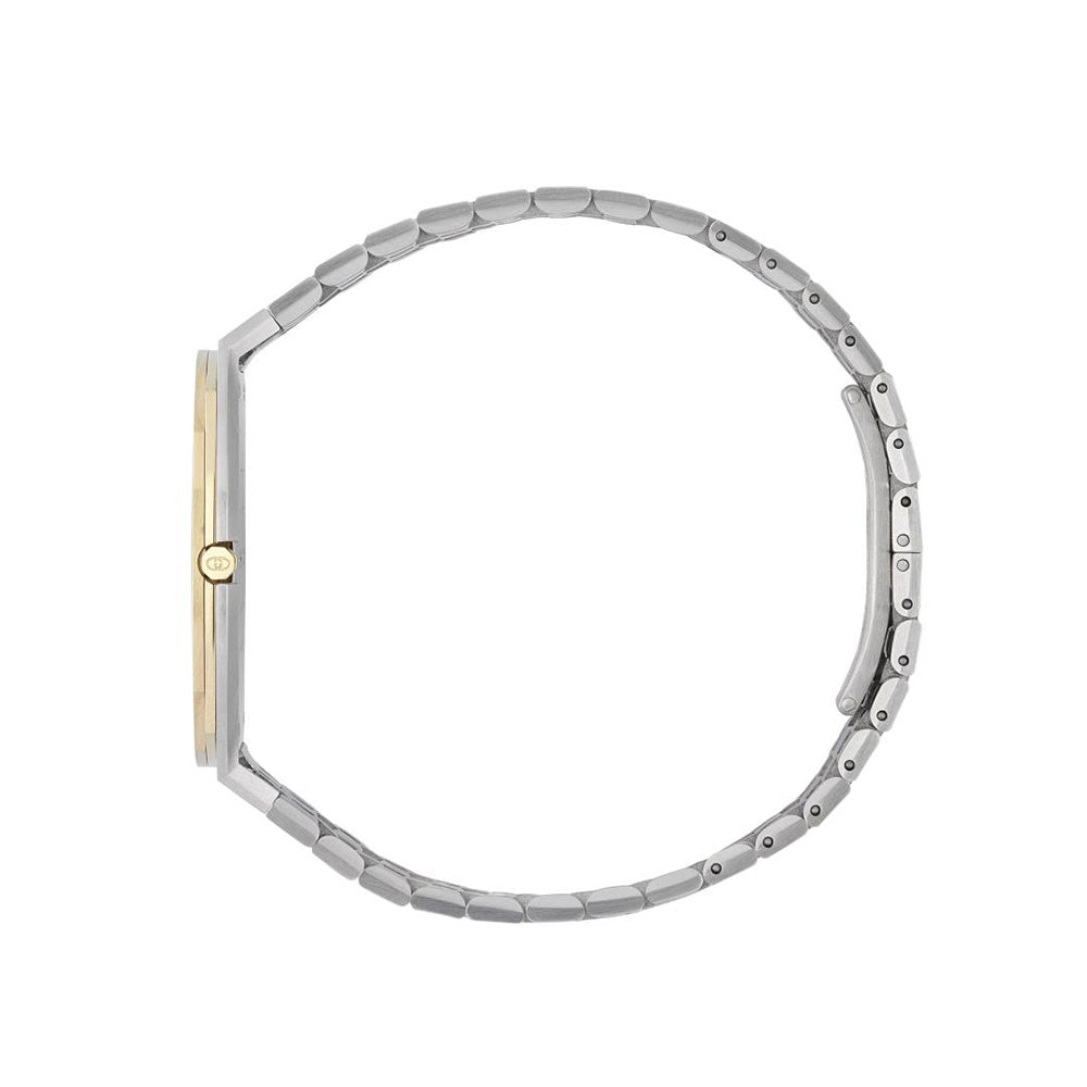 Gucci 25H Steel and Gold Watch - 34mm