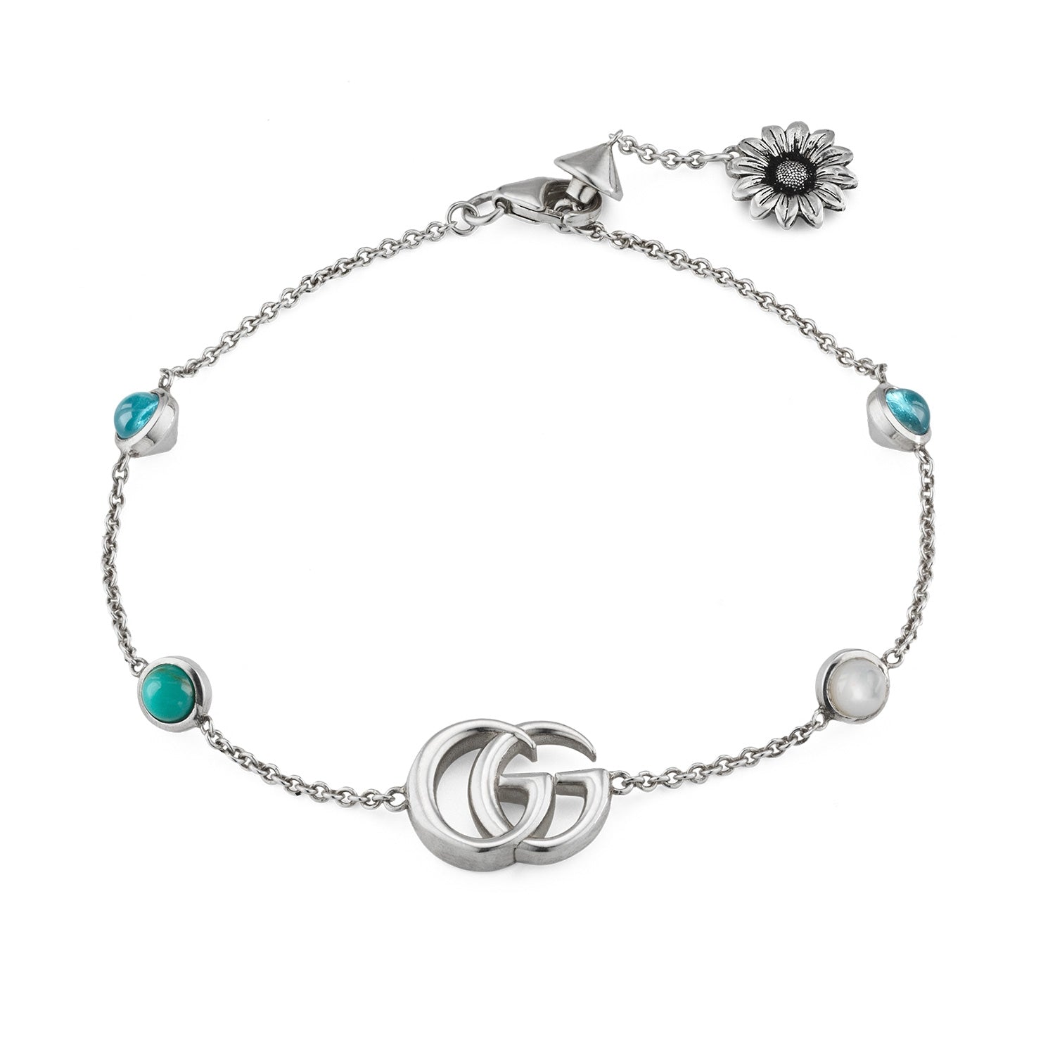 Gucci Double G Gemstone Bracelet