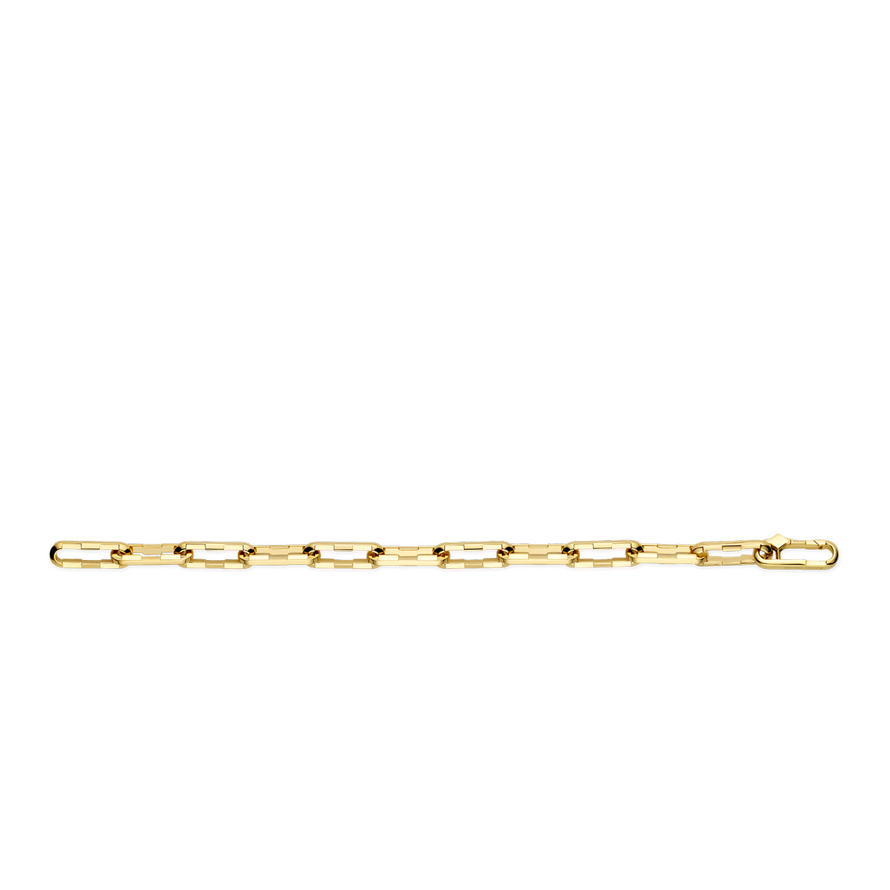 Gucci Link To Love 3mm Wide Bracelet in 18K Yellow Gold
