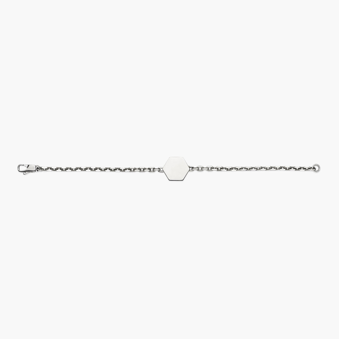 Gucci Trademark Hexagon Chain Bracelet