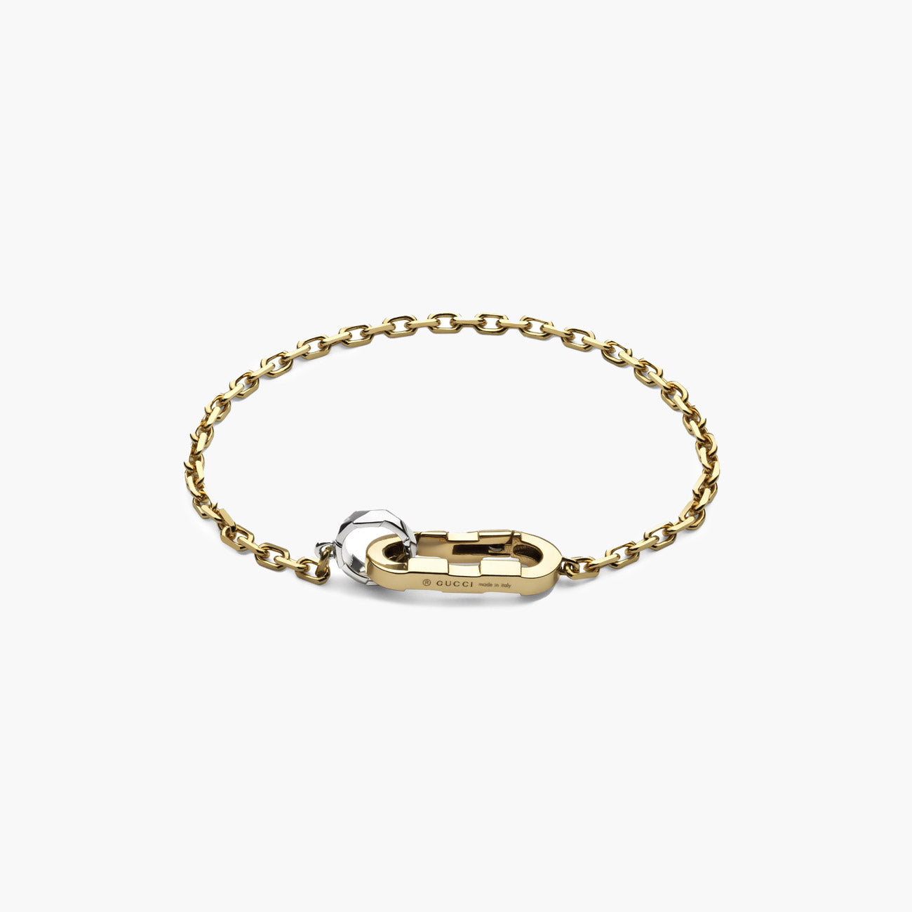 Gucci Link To Love Two-Tone Bracelet