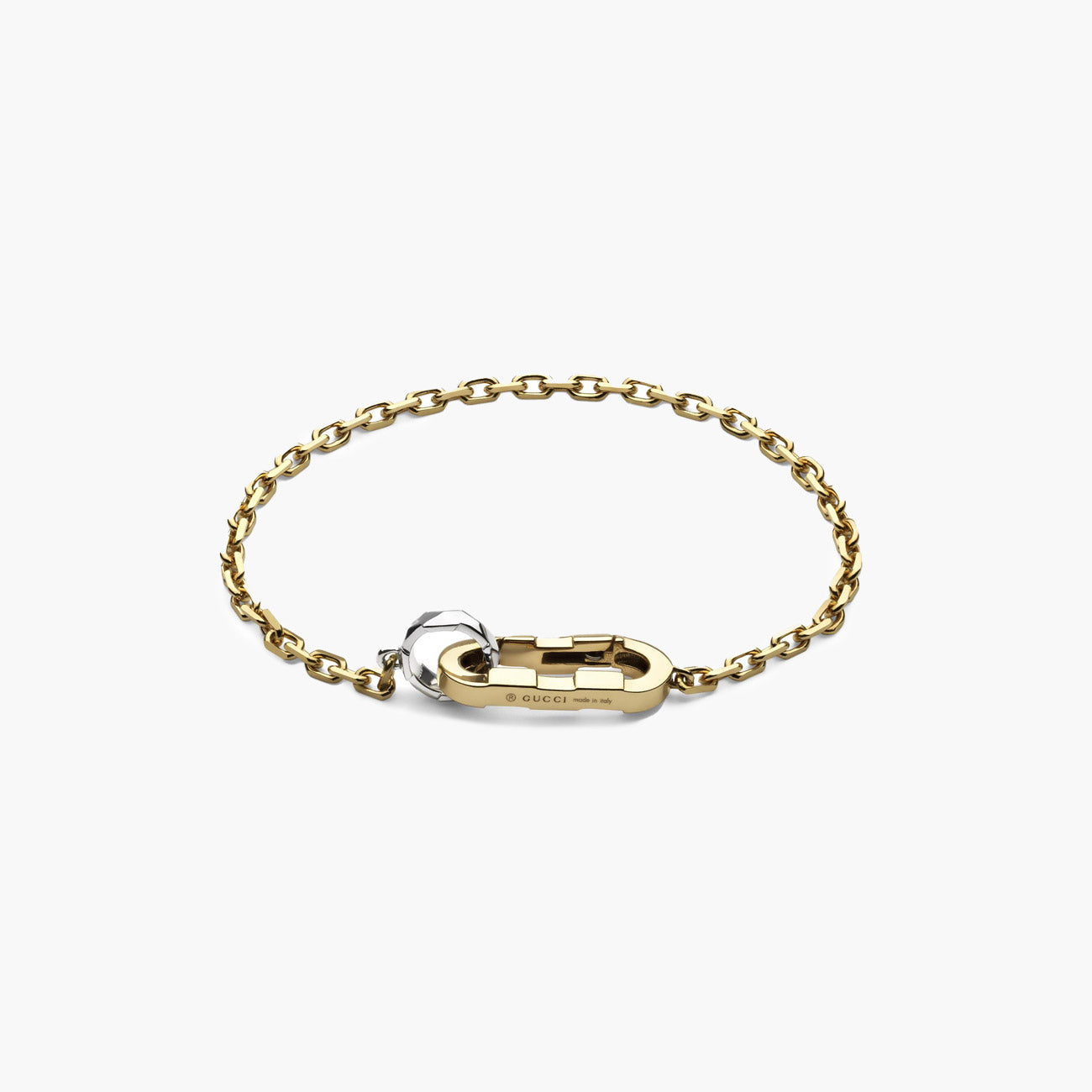 Gucci Link To Love Two-Tone Bracelet