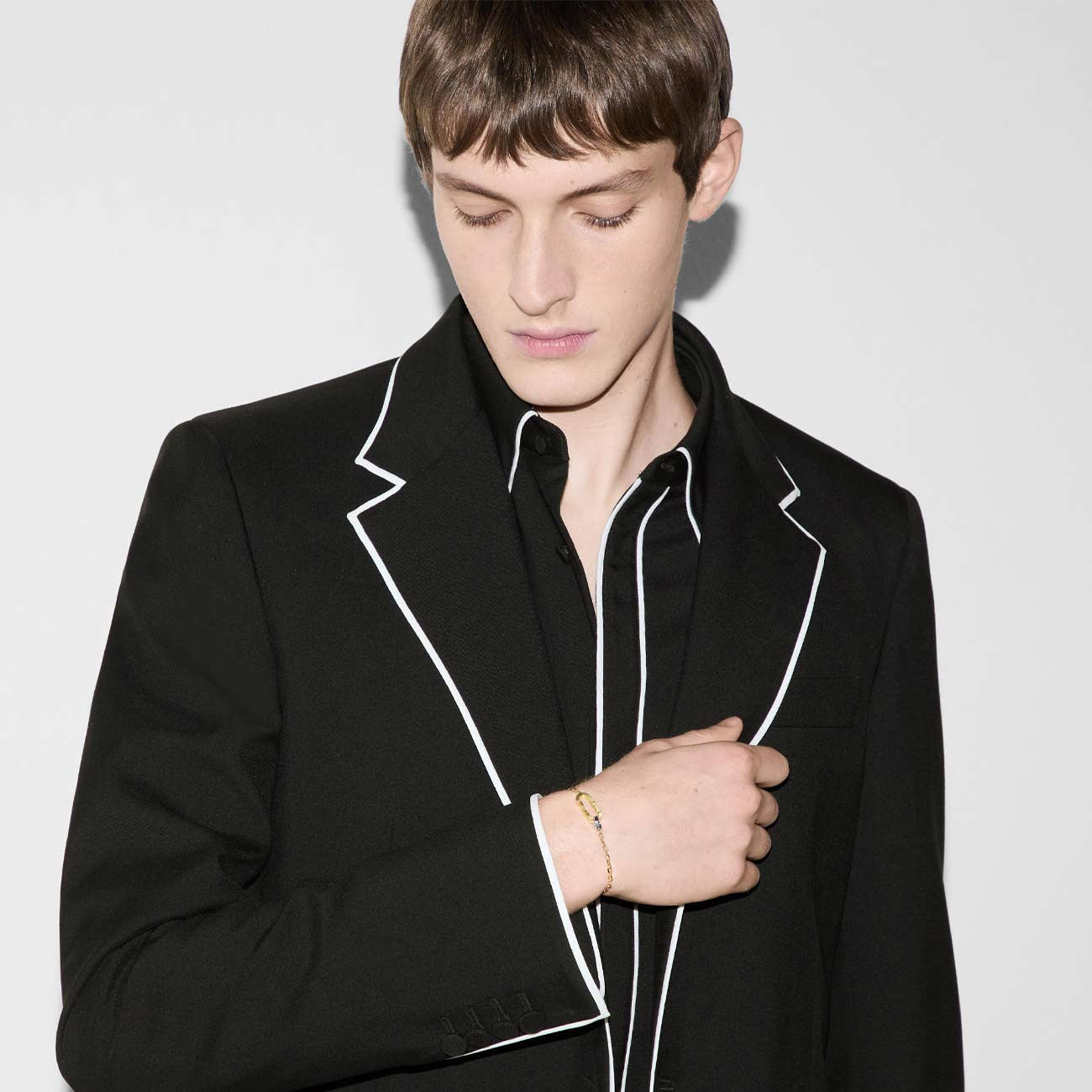 Gucci Link To Love Two-Tone Bracelet