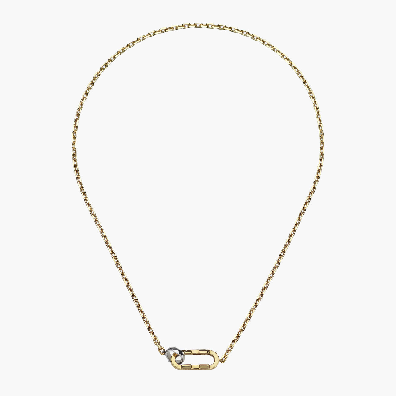 Gucci Link To Love Two-Tone Necklace