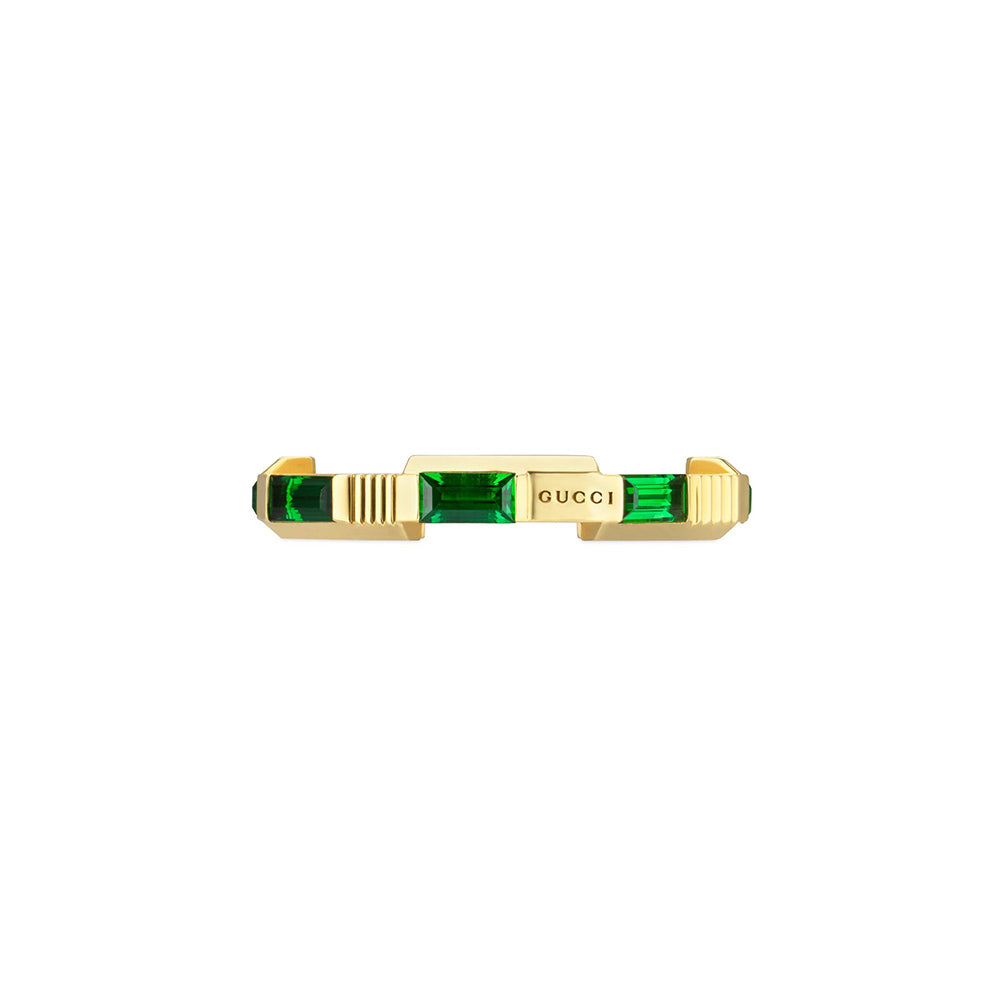 Gucci Link to Love Tourmaline Ring