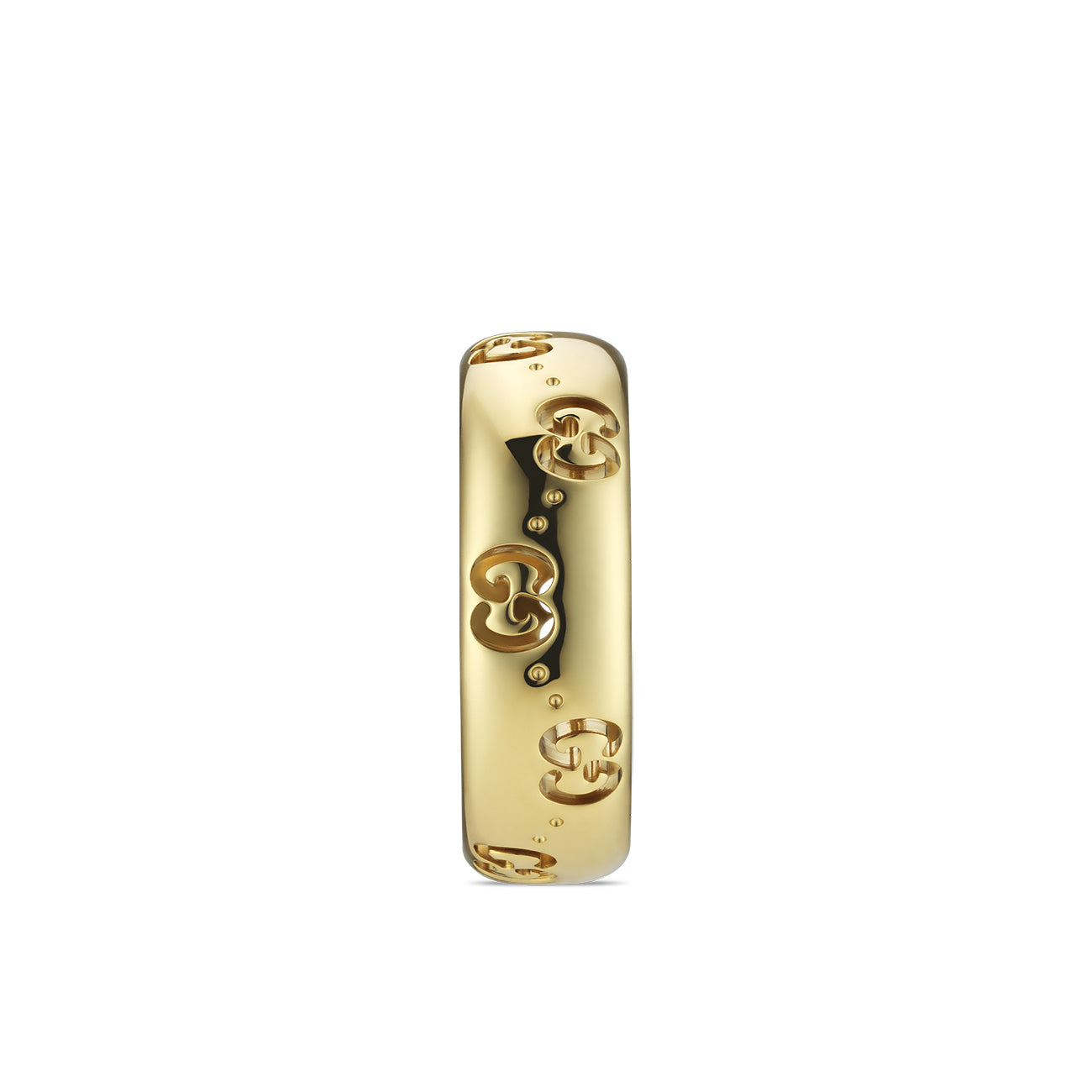 Gucci Icon GG Yellow Gold 6mm Ring