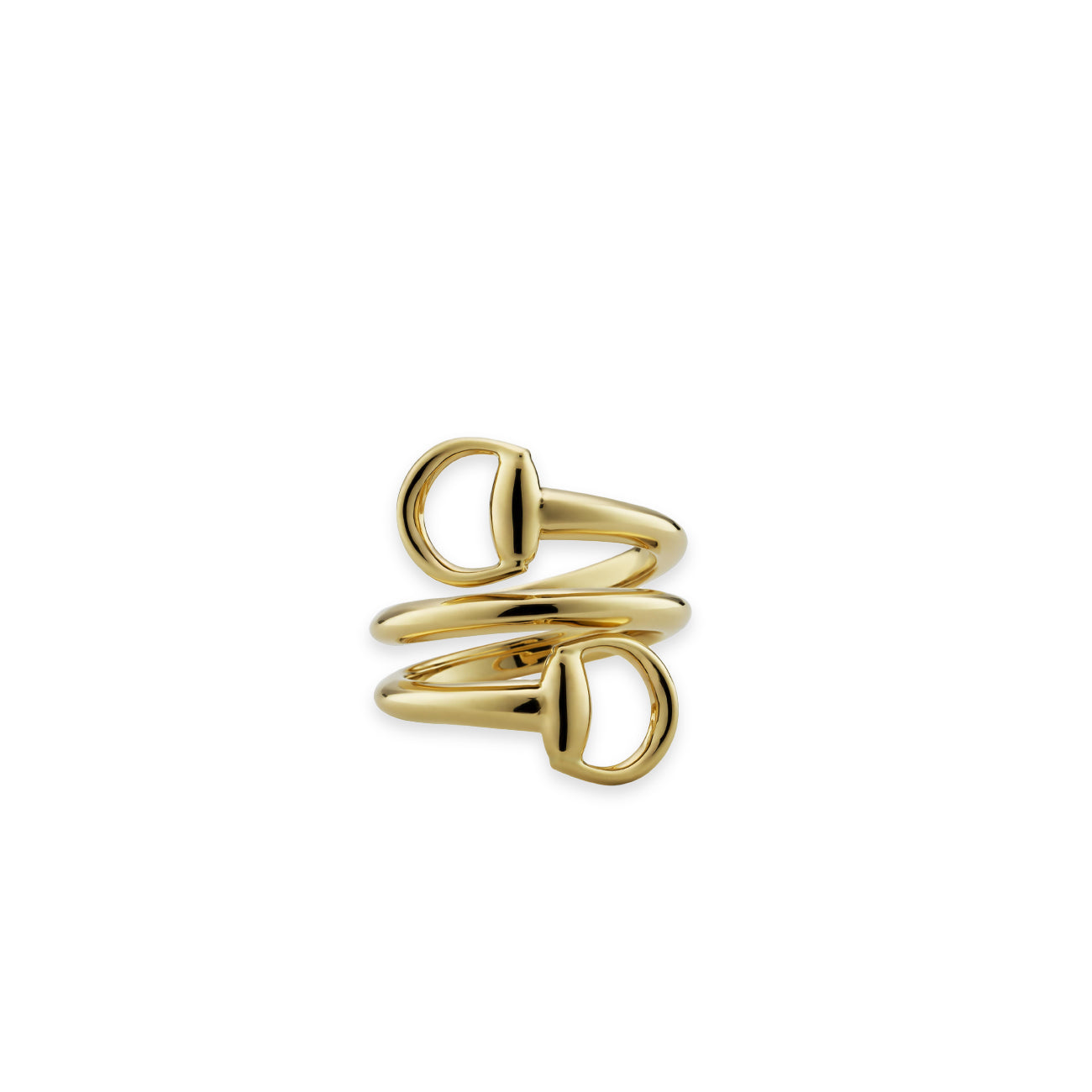 Gucci Horsebit Contrarie Wrap Ring