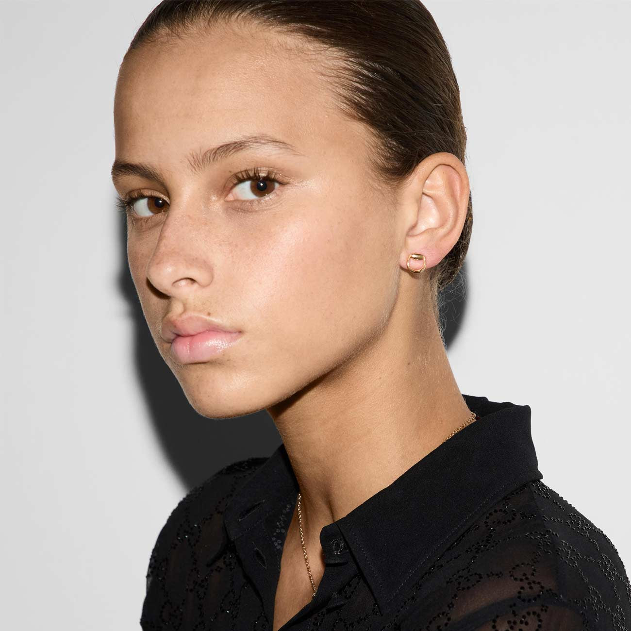 Gucci Horsebit Stud Earrings