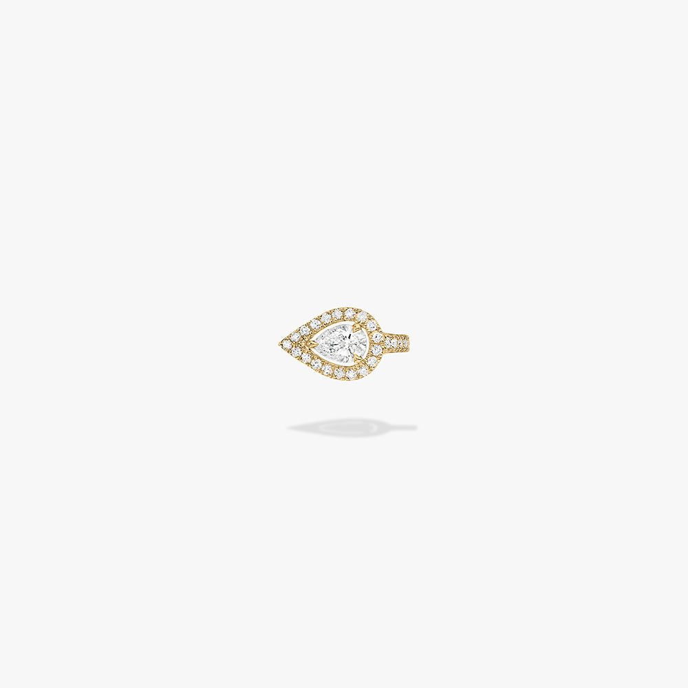 Messika My Twin Top Mono Gold Earring with Diamonds