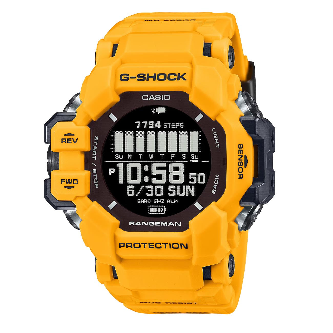 G-Shock Yellow Rangeman Master of G - Land