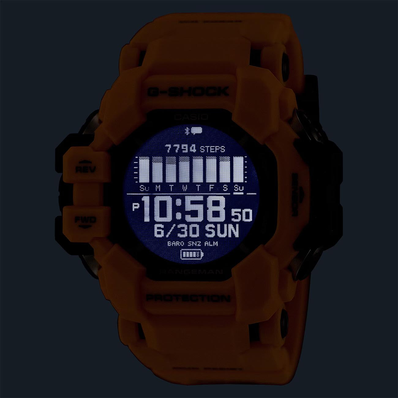 G-Shock Yellow Rangeman Master of G - Land
