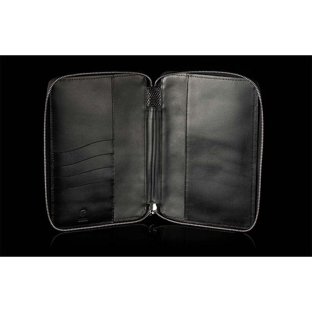 William Henry Midnight Zip Journal with Mammoth Tooth Zipper