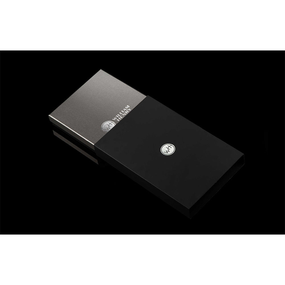 William Henry Midnight Zip Journal with Mammoth Tooth Zipper