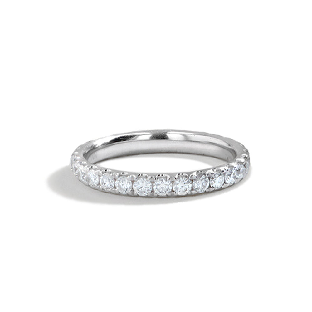 1 ctw Round Diamond Eternity Ring in Platinum