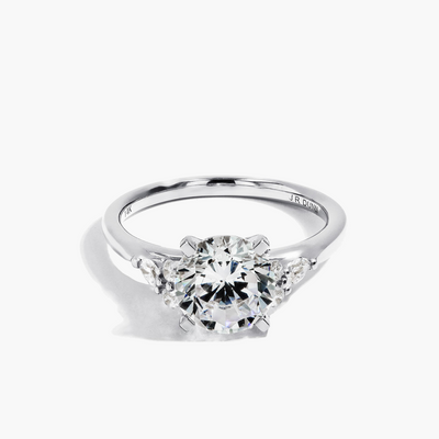 Three Stone Diamond Engagement Rings - Brand Collection