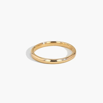 Plain Gold Wedding Rings
