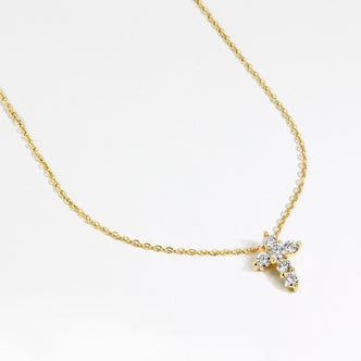 Diamond Crosses and Star of David Necklaces