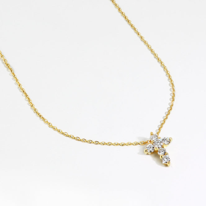 Baby cross necklace